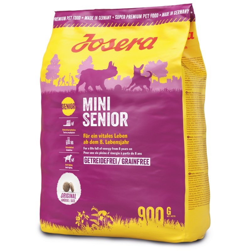 Josera Hunde Trockenfutter MiniSenior 900g