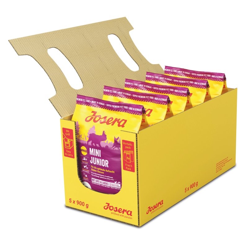 Josera Hunde Trockenfutter Mini Junior 5x900g