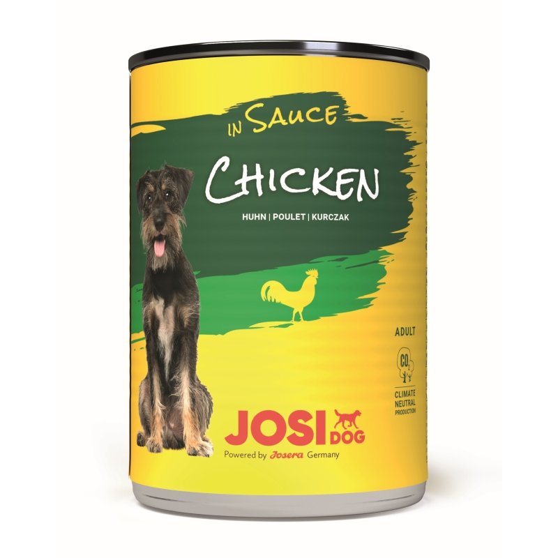 JosiDog Hunde Nassfutter Chicken in Sauce 415g