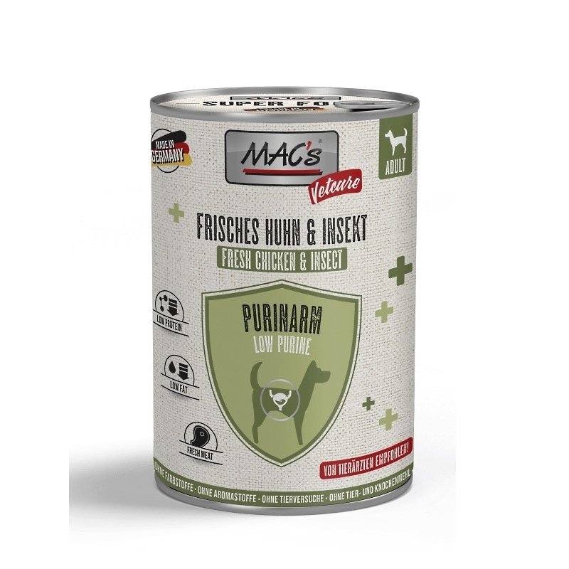 Mac's Dog Nassfutter Vetcare - Purinarm 6x200g