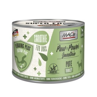 Macs Dog Snack Paw Power Smoothie Pute - Verdauung Plus