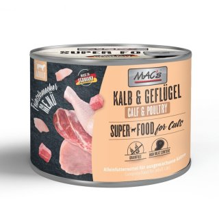 Macs Cat Nassfutter Feinschmecker Kalb & Geflügel