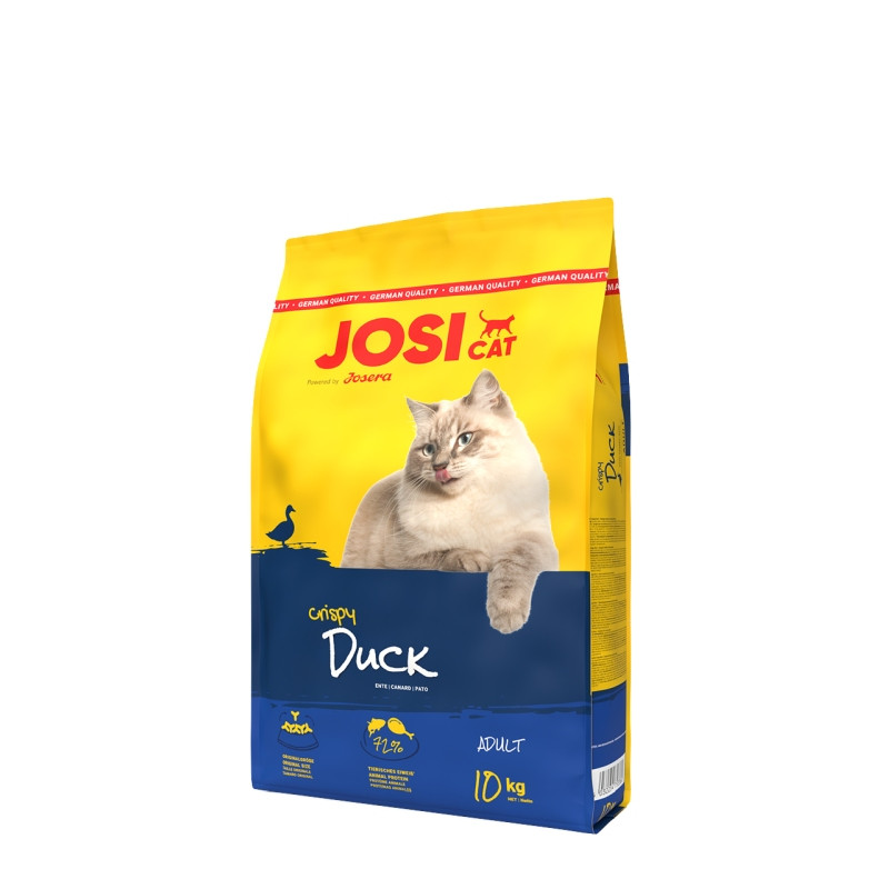 JosiCat Katzen Trockenfutter Crispy Duck 10kg