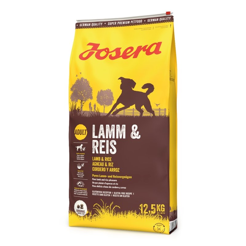 Josera Hunde Trockenfutter Lamm & Reis 12,5kg