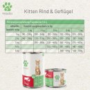 Fellicita Cat Nassfutter Kitten Rind &amp; Gefl&uuml;gel