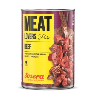 Josera Hunde Nassfutter Meat Lovers Pure Beef