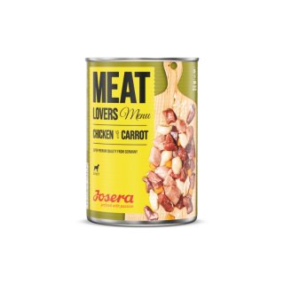 Josera Hunde Nassfutter Meat Lovers Menü Chicken with Carrot