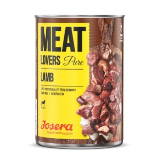 Josera Hunde Nassfutter Meat Lovers Pure Lamb