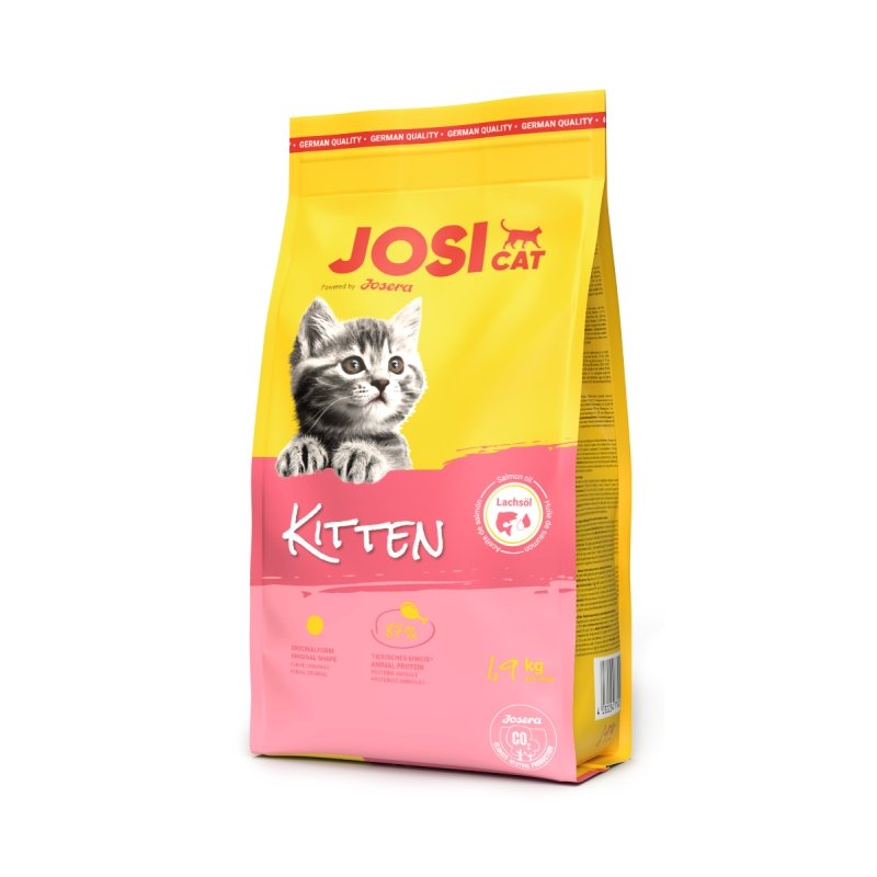 JosiCat Katzen Trockenfutter Kitten 3x1,9kg