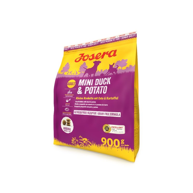 Josera Hunde Trockenfutter Mini Duck & Potato 900g