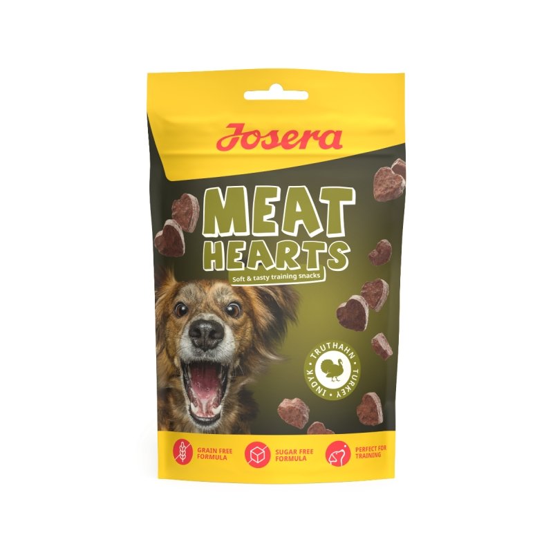 Josera Hunde Snacks Meat Hearts Turkey 70g