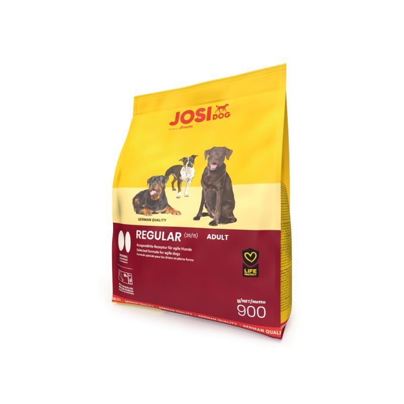 JosiDog Hunde Trockenfutter Regular 900g