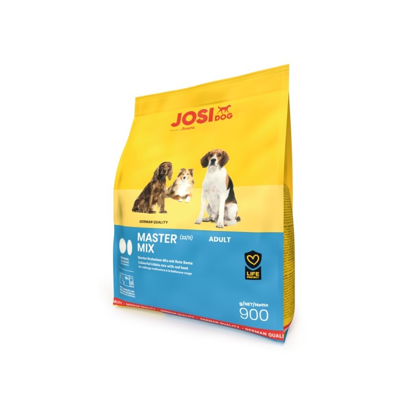 JosiDog Hunde Trockenfutter Master Mix 900g