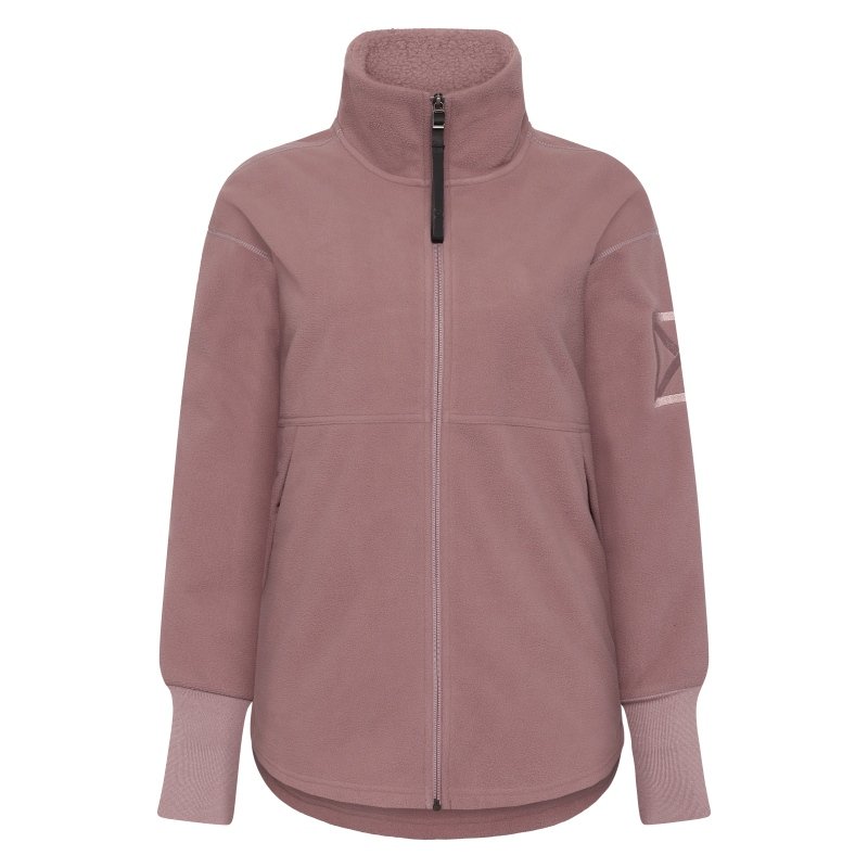 Didriksons Damen Fleecejacke Ronja Faded Wine 36