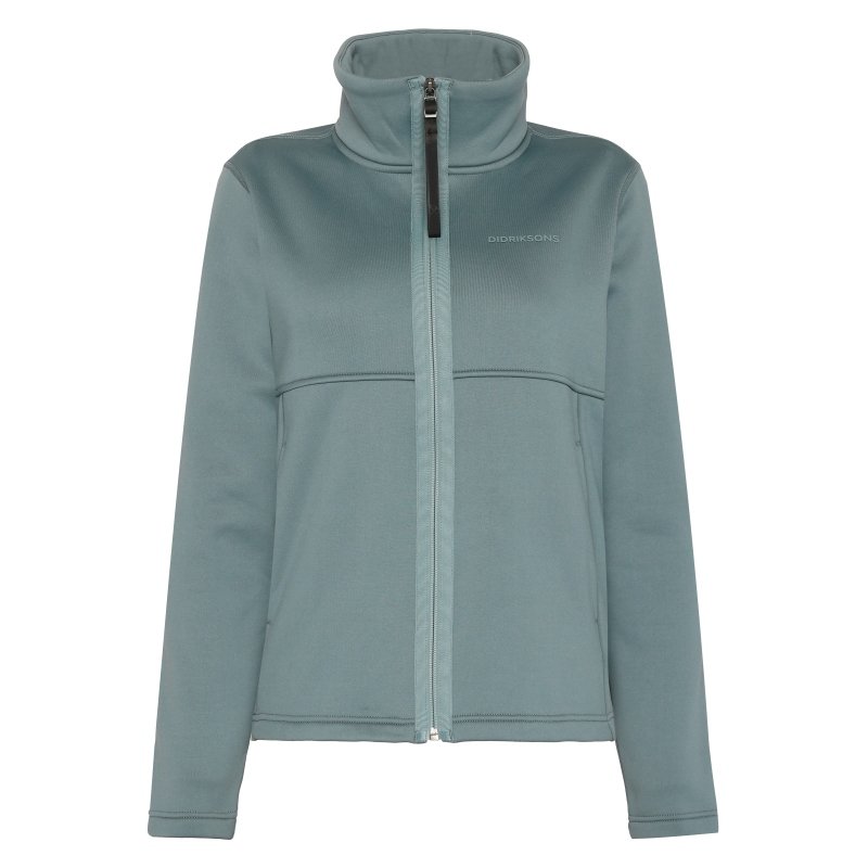 Didriksons Damen Fleecejacke Leah Factory Blue 40