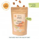 woefs - dogs do good Hunde H&auml;ppy H&auml;ppchen &ndash; mit S&uuml;&szlig;kartoffel, Erdbeere, Sanddorn &amp; Kokos 100g