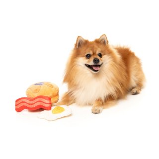 FuzzYARD Hundespielzeug Perfect Match Dogs Breakfast 3er...