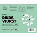 Feinfutter Hundewurst - Rind mit Kartoffel, Apfel und H&uuml;ttenk&auml;se 400g