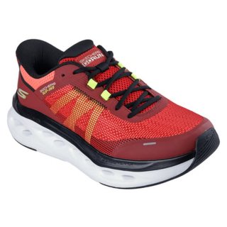 Skechers Herren Sneaker Max Cushioning Glide-Step - Aberdeen Red And Black