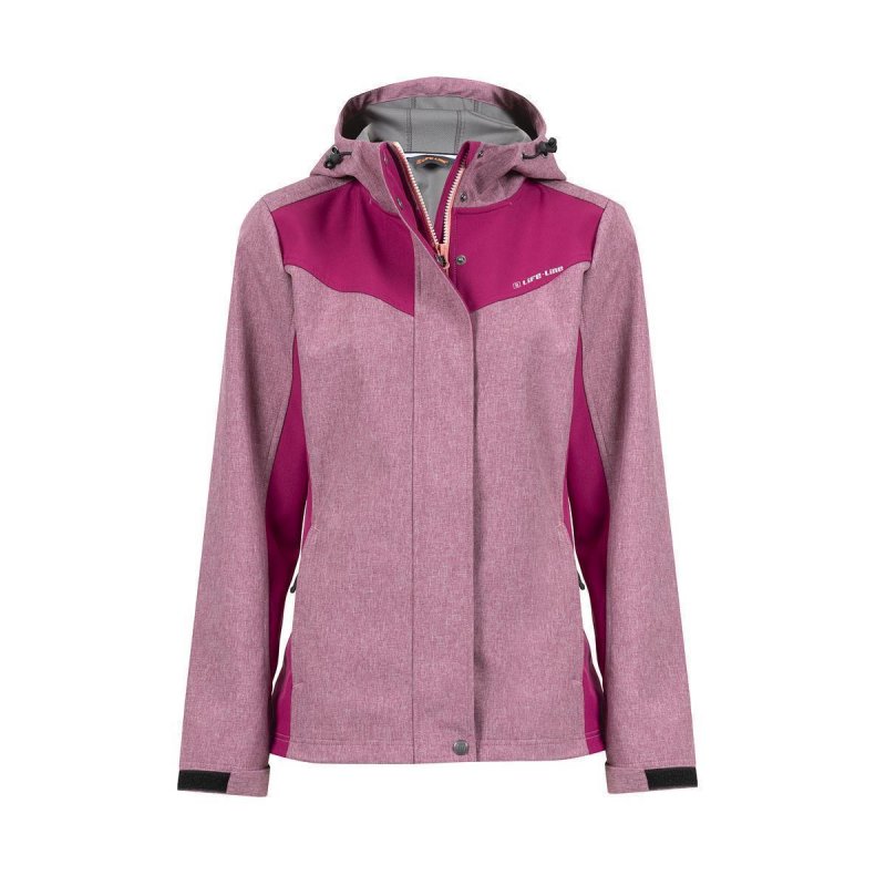 Life-Line Damensoftshelljacke Carmen Dunkelrosa 38