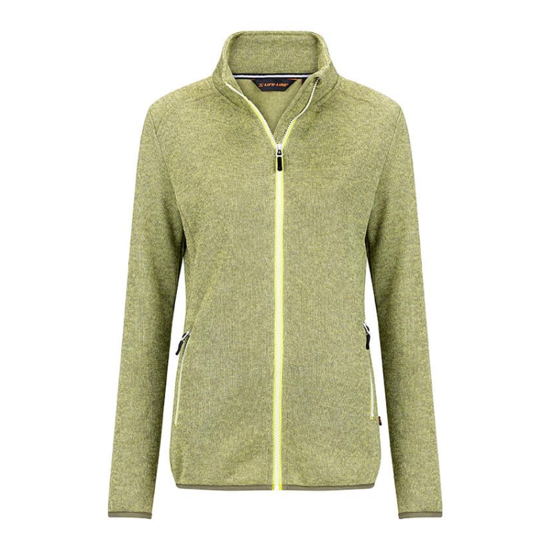 Life-Line Damen Fleece Jacke Damar Limette 40