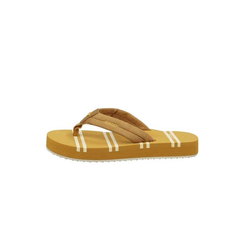 Gant Damen Sandale Lemonbeach Fudge Ockergelb 39