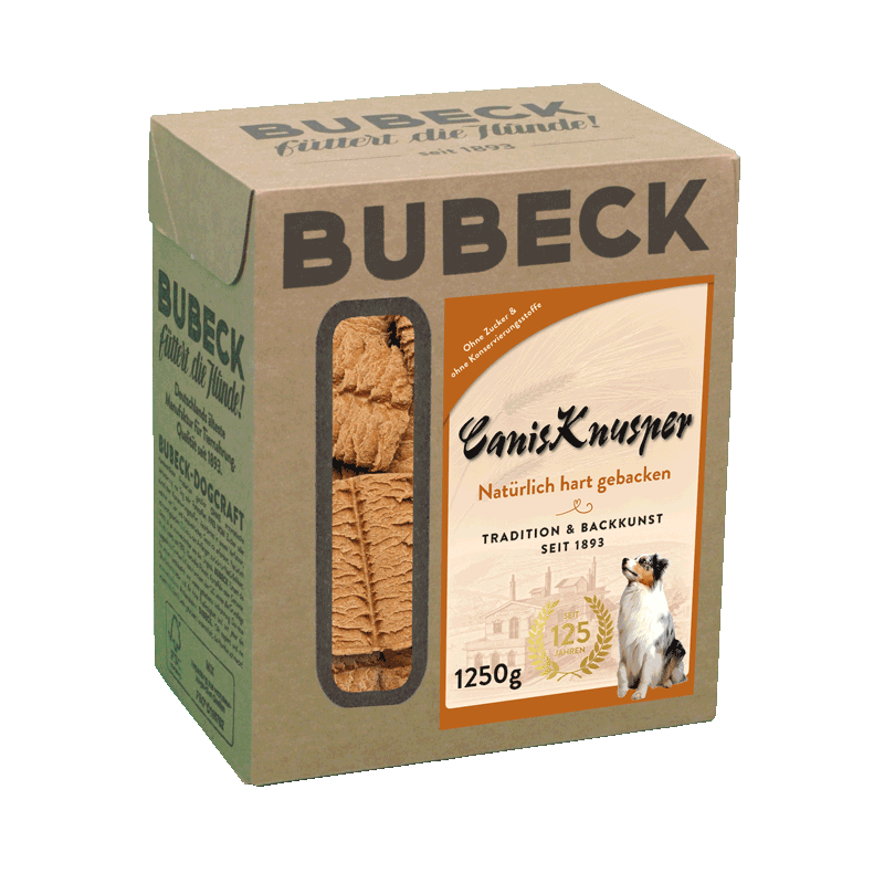 Bubeck Hundekuchen - CanisKnusper - 1250 g