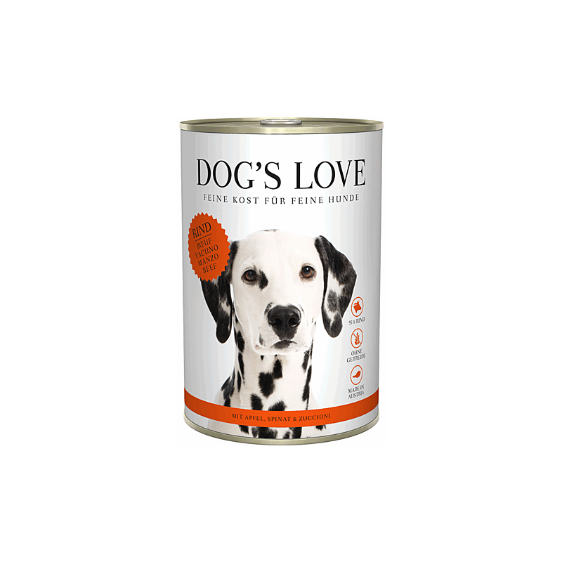 Dog´s Love Nassfutter Adult Rind 200g