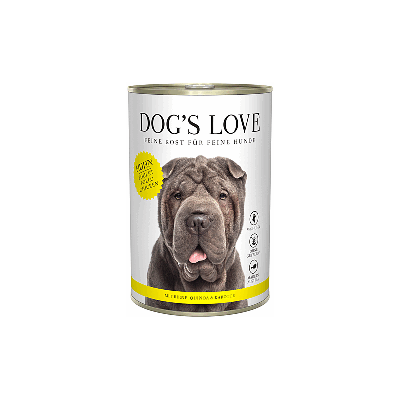 Dog´s Love Nassfutter Adult Huhn 200g