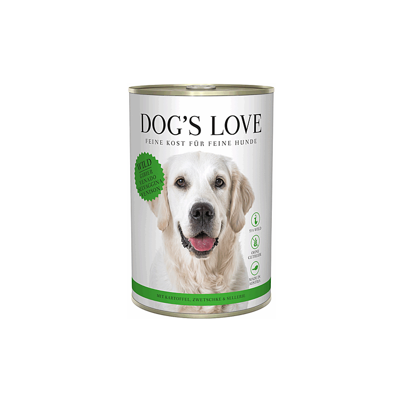 Dog´s Love Nassfutter Adult Wild 200g