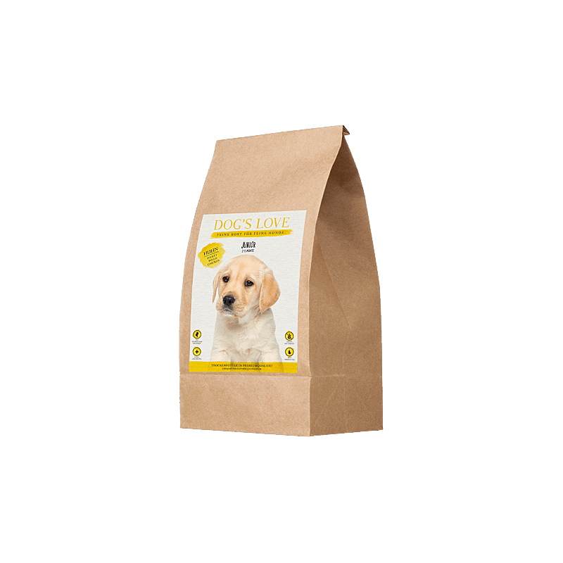 Dog´s Love Trockenfutter Junior Huhn 2 Kg