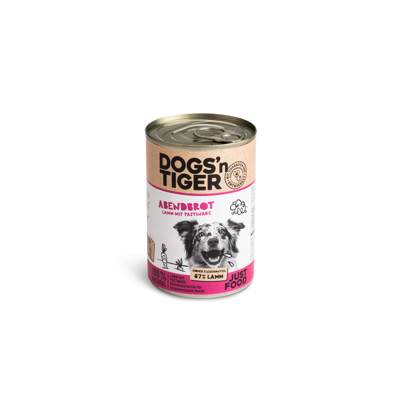 Dogs’n Tiger Hundenassfutter Abendbrot 400g