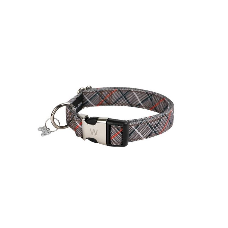 Wouapy Hundehalsband Sublime 20 mm - 33/49 cm Grau