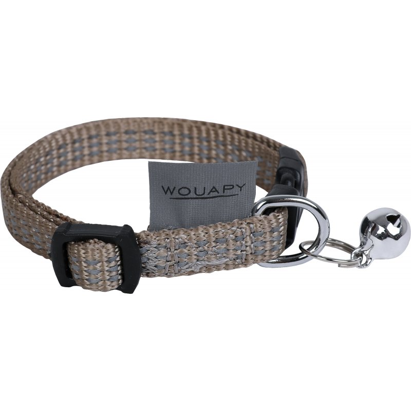 Wouapy Katzenhalsband Protect Taupe