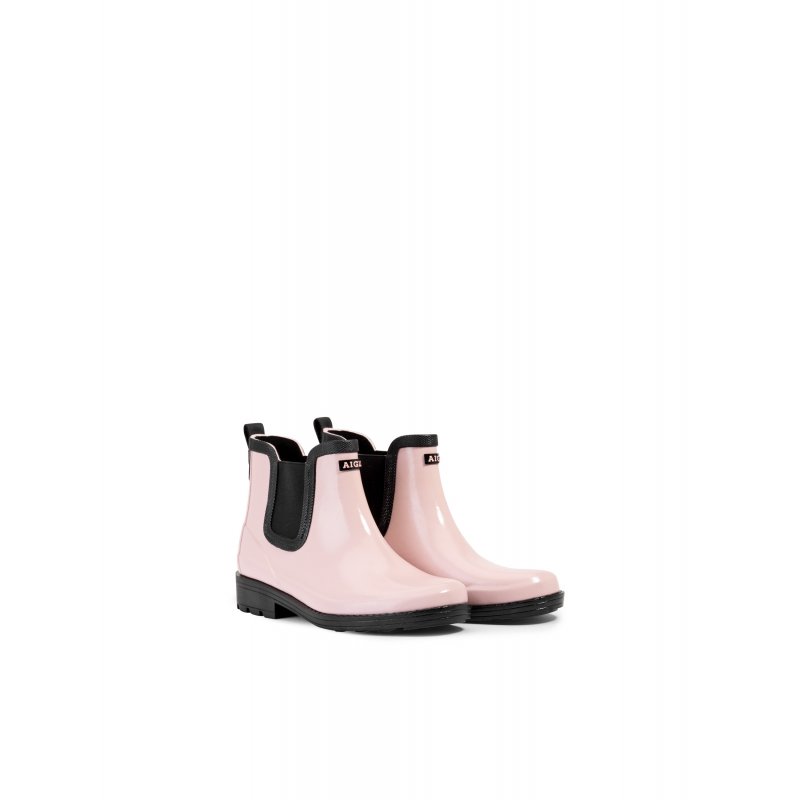 Aigle Damen Regenstiefelette Carville Rosa 36