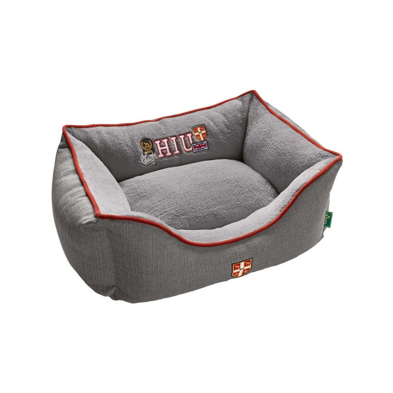 Hunter Hundesofa University Grau M 80 x 60 cm