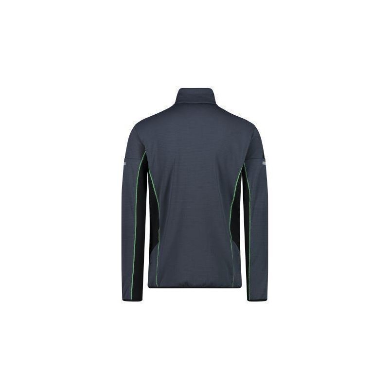 CMP Herrenjacke aus Grid Tech Fleece Dunkelgrau 48